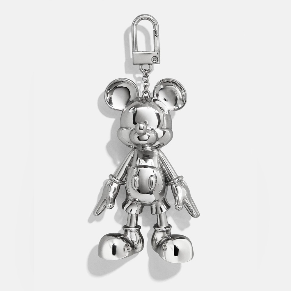 BaubleBar Disney Bag Charm: Mickey Mouse in Silver